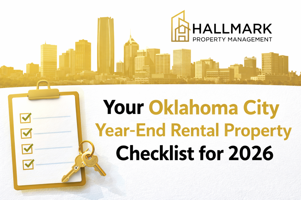 oklahoma city year-ed rental property checklist cover